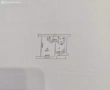 1-комнатная квартира: Липецк, улица Механизаторов, 19Б (35.9 м)