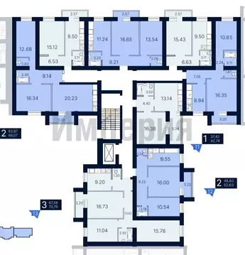 2-комнатная квартира: Саратов, Ново-Крекингская улица, 2А (58.5 м)