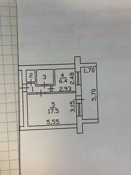 1-к кв. Белгородская область, Старый Оскол Лебединец мкр, 23 (30.8 м)