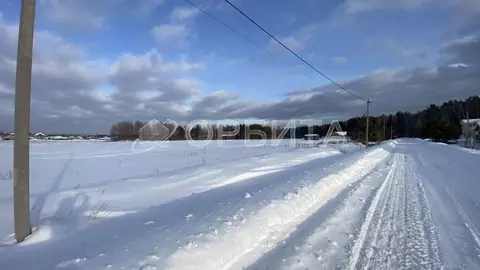 Участок в Тюменская область, Тюменский муниципальный округ, д. ...