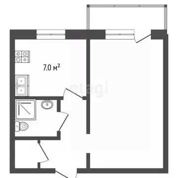 1-к кв. Ставропольский край, Пятигорск городской округ, пос. Свободы ...