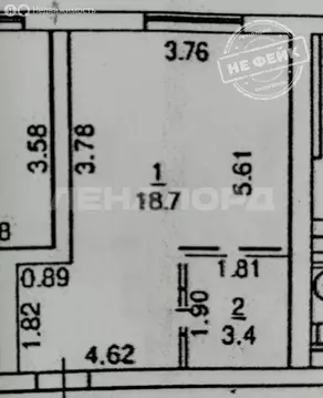 Квартира-студия: Ростов-на-Дону, улица Мечникова, 130 (22 м)