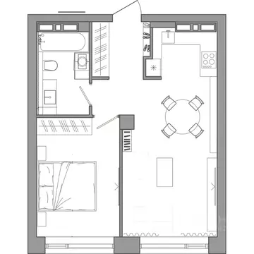 1-к кв. Приморский край, Владивосток ул. Маковского, 55к4 (45.0 м)