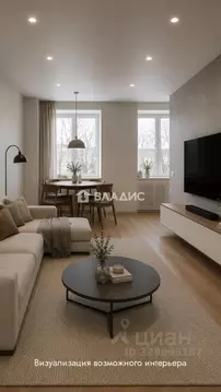 2-к кв. Санкт-Петербург Каменноостровский просп., 81Г (65.6 м)