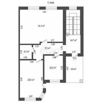 Таунхаус в Ростовская область, Мясниковский район, с. Большие Салы ул. ...