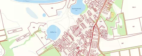 Участок в Рязанская область, Спасский район, Кирицкое с/пос, с. ...