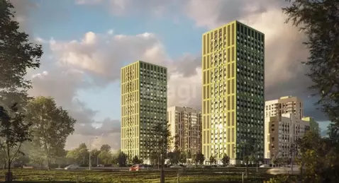 2-к кв. Татарстан, Казань ул. Александра Курынова, 5к4 (48.46 м)