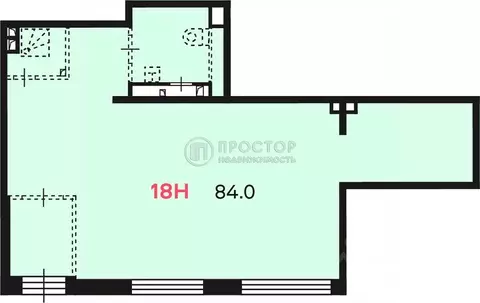 Помещение свободного назначения в Москва Родниковая ул., 5А (84 м)