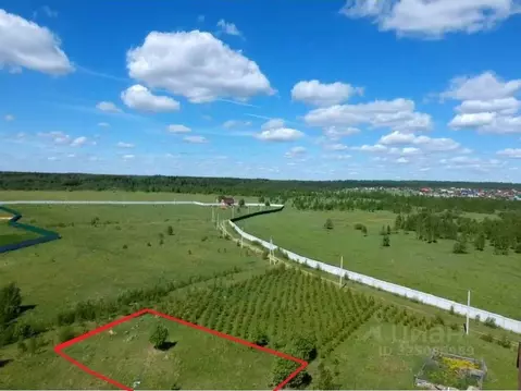 Участок в Московская область, Можайский муниципальный округ, Мишино кп ...