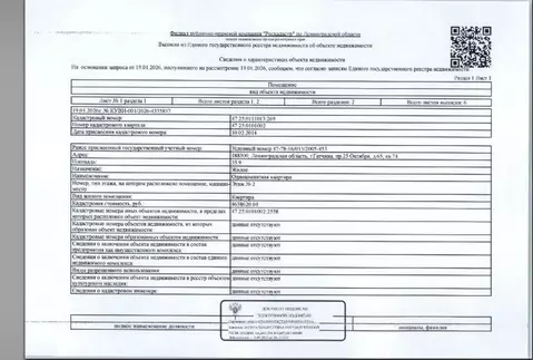 Свободной планировки кв. Ленинградская область, Гатчина просп. 25 ...