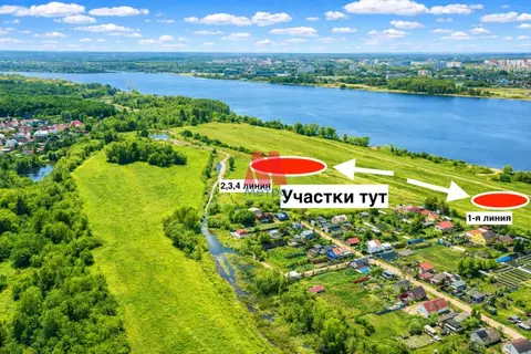 Участок в Ярославская область, Ярославль пос. Парково, ул. 1-я ...