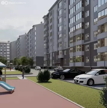 1-комнатная квартира: Нальчик, улица А.А. Кадырова, 25 (32.6 м)