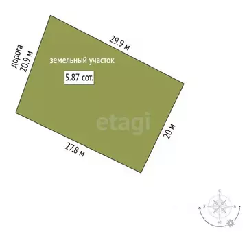 Участок в Пермский край, Пермский муниципальный округ, Мокино-3 кп  ...