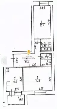2-к кв. Башкортостан, Уфа Интернациональная ул., 27 (63.5 м)