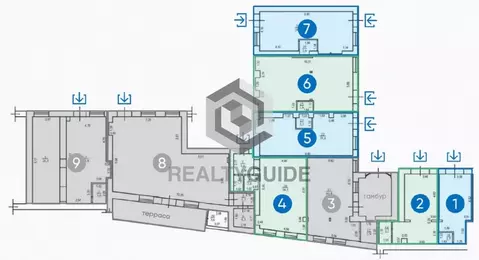 Торговая площадь в Москва Долгоруковская ул., 27С1 (42 м)