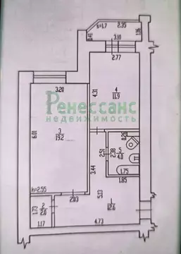 1-к кв. Брянская область, Брянск Белобережская ул., 22 (49.7 м)