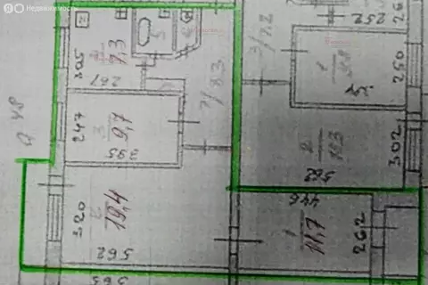 3-комнатная квартира: Берёзовский, Спортивная улица, 4 (60.1 м)