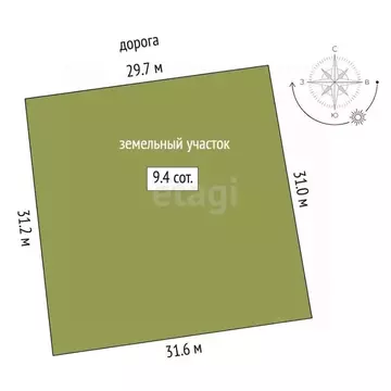 Участок в Тюменская область, Нижнетавдинский муниципальный округ, пос. ...