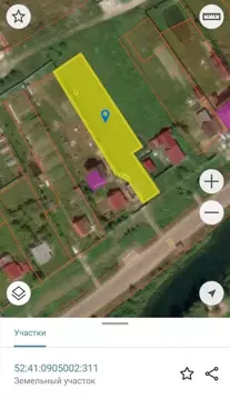 Участок в Нижегородская область, Арзамас городской округ, с. Морозовка ...