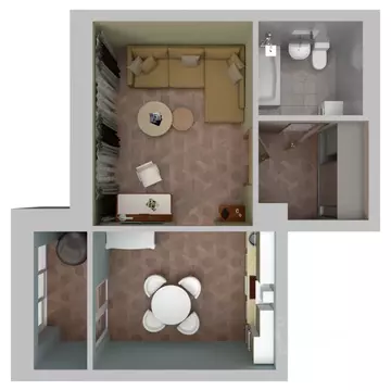 1-к кв. Башкортостан, Уфа ул. Ивана Спатара, 14 (38.95 м)