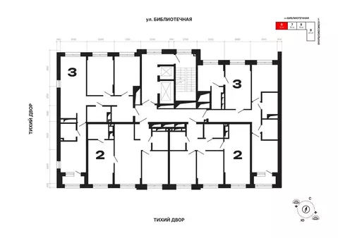 2-комнатная квартира: Екатеринбург, жилой район Втузгородок (59.87 м)