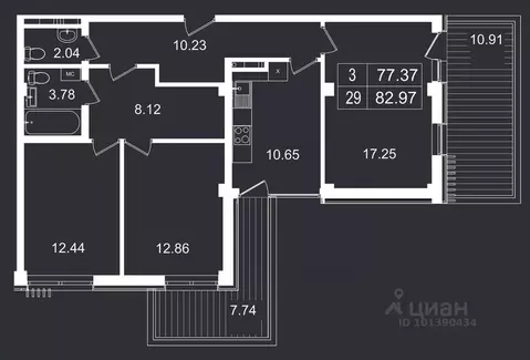 3-к кв. Крым, Ялта муниципальный округ, Гурзуф пгт Море Ялта жилой ...