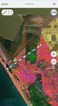 Участок в Крым, Сакский район, Новофедоровка пгт ул. Пехотинцев (4.5 ...