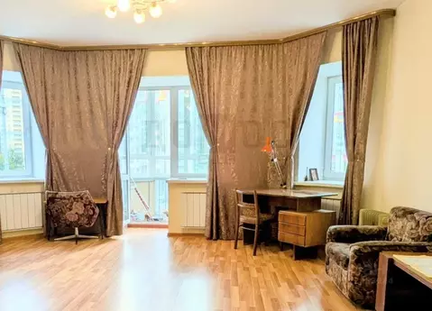 2-к кв. Свердловская область, Екатеринбург ул. Циолковского, 34 (72.3 ...