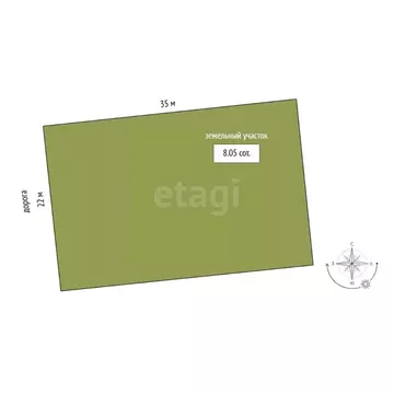 Участок в Тюменская область, Тюменский муниципальный округ, ...