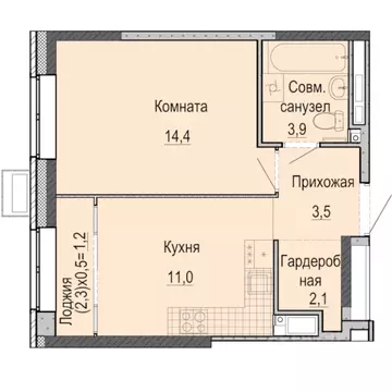 1-к кв. Удмуртия, Ижевск Ракетный жилрайон, 3-й мкр, Умные Кварталы ...