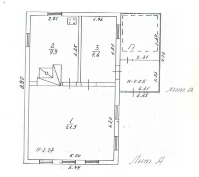 Дом в Белгородская область, Прохоровский район, с. Холодное ул. Имени ...