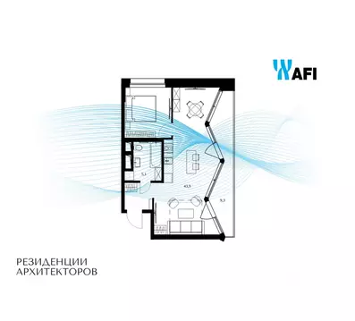 2-к кв. Москва Большая Почтовая ул., 24 (58.3 м)