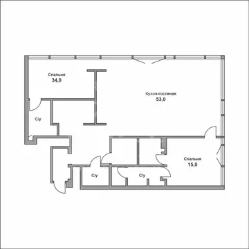 3-комнатная квартира: Москва, улица Климашкина, 17с2 (177.7 м)