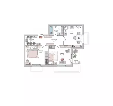 2-к кв. Крым, Судак ул. Инициативных, 80 (68.7 м)