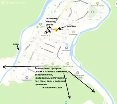 Участок в Шапсугская, Зелёный переулок (7 м)