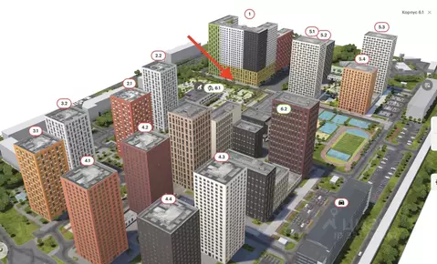 Торговая площадь в Москва 1-й Грайвороновский проезд, 3 (51 м)