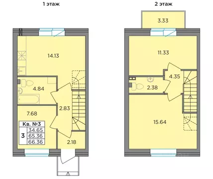 Таунхаус в Ленинградская область, Тосненский район, Федоровское ...