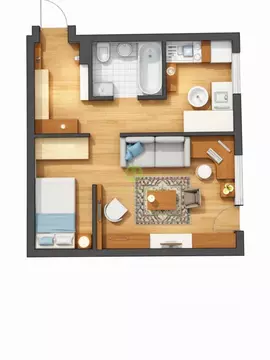 2-к кв. Крым, Симферополь ул. Балаклавская, 47а (49.3 м)