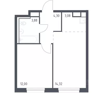 1-к кв. Ленинградская область, Мурино Всеволожский район, Новые ...