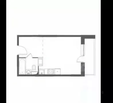 Квартира, студия, 25 м