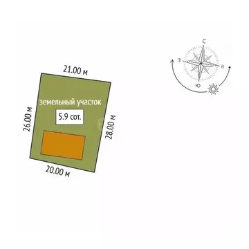 Участок в Амурская область, Благовещенск Пролетарская ул., 64 (5.9 ...