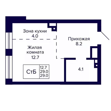 Студия Новосибирская область, Новосибирск 18-й Бронный пер., 16 (29.0 ...