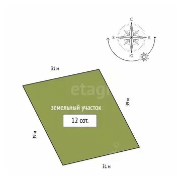 Участок в Красноярский край, Емельяновский муниципальный округ, Восход ...