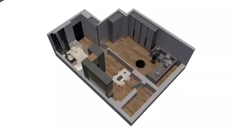 1-к кв. Ростовская область, Батайск ул. Ушинского, 27Ак3 (36.1 м)