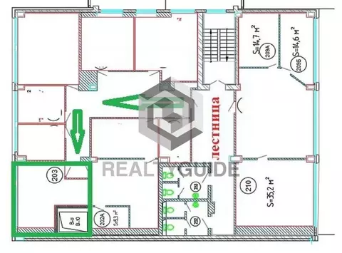 Офис в Москва Рабочая ул., 93С2 (23 м)
