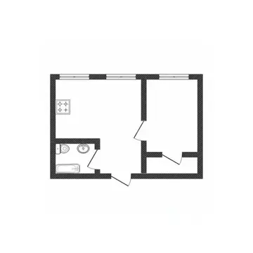 1-к кв. Смоленская область, Смоленск ул. Николаева, 69 (29.6 м)