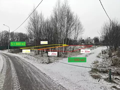 Участок в Москва д. Рождественно, 13А/1 (6.0 сот.)