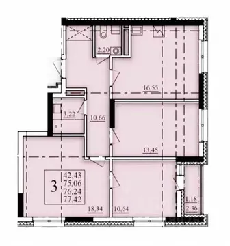 3-к кв. Башкортостан, Уфа Затон-Восточный жилрайон, Паруса жилой ...