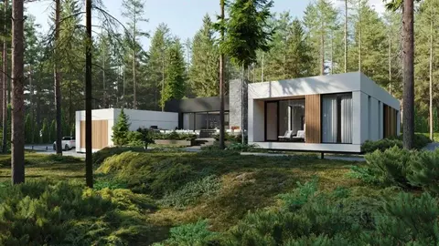 Дом в Ленинградская область, Выборгский район, Первомайское с/пос, ...