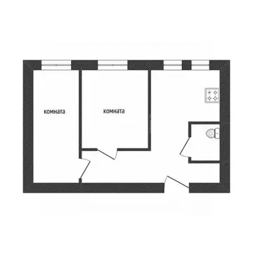 3-к кв. Ленинградская область, Волхов Волгоградская ул., 15 (52.4 м)